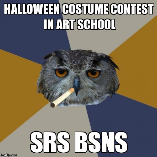 Art School Owl _ Halloween Costume Contest.jpg