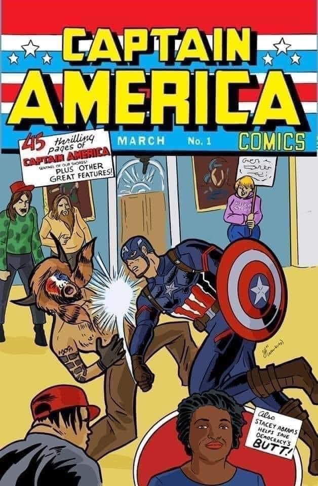 Captain America punches the QAnon Shaman.jpg