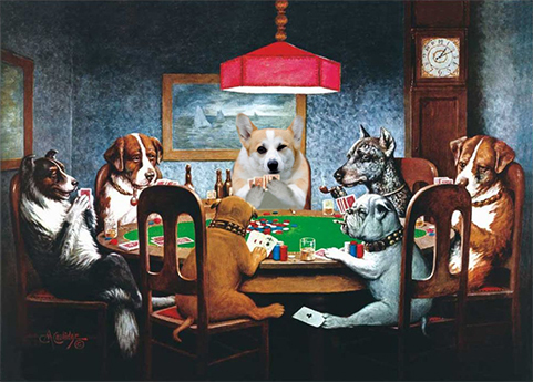 Cool Corgi Playing Poker With Dogs.jpg
