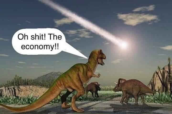 Dinosaurs worried about the economy.jpg