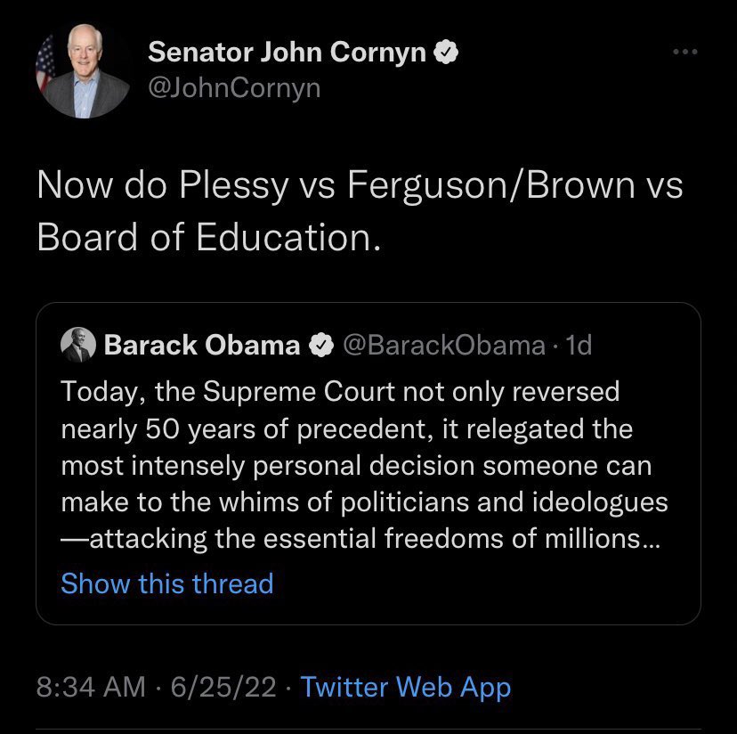 John Cornyn wants to segregate schools.jpg