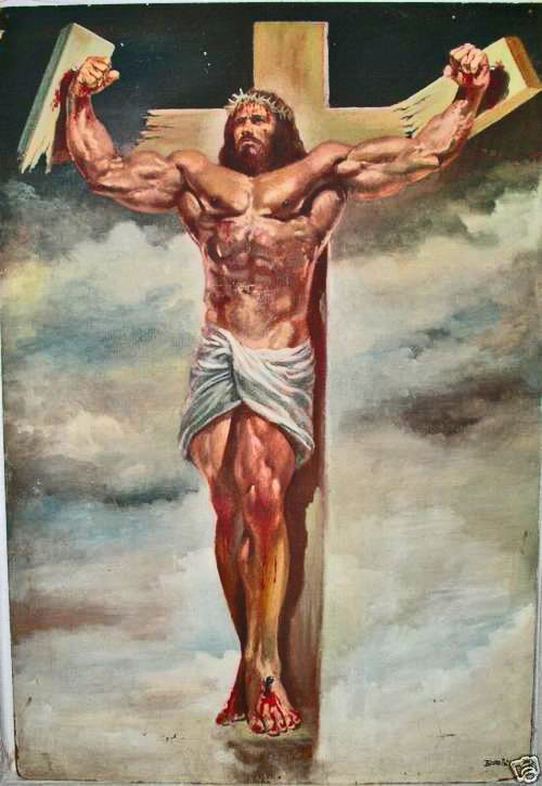 jorge-villar-muscular-jesus-breaking-cross.jpg