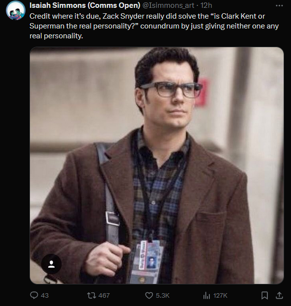 Zach Snyder gave Superman no personality.png
